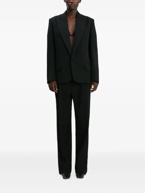 Victoria Beckham sculptural-sleeve jacket - Black - zdjęcie produktu nr 2