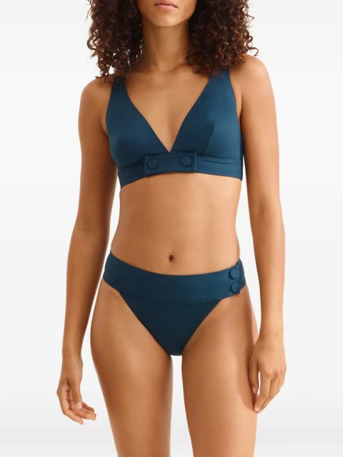 ERES button-detail bikini briefs - Blue