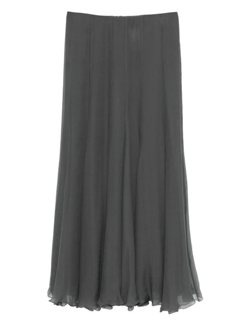 Chloé pleated maxi skirt - Grey