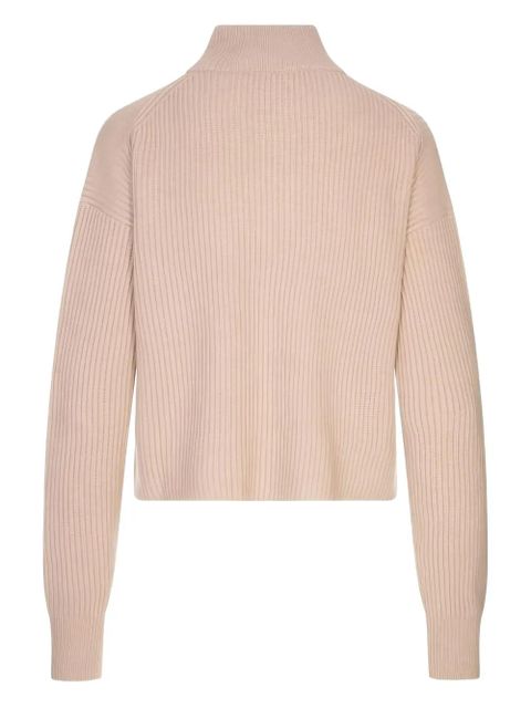 Max Mara ribbed funnel neck sweater - Neutrals - zdjęcie produktu nr 2