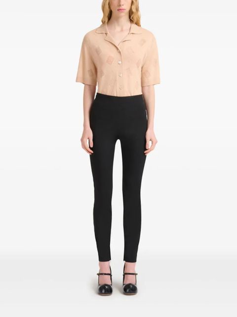 Marni poplin trousers - Black