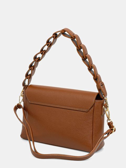 Answear.LAB torebka skórzana kolor brązowy - zdjęcie produktu nr 2