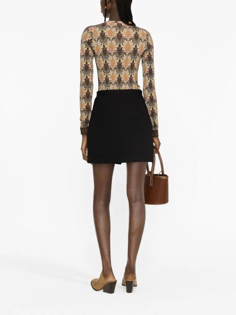 ETRO paisley-pattern sweater - Yellow