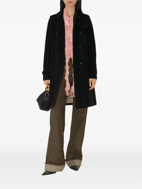 Burberry belted double-breasted trench coat - Black - zdjęcie produktu nr 2