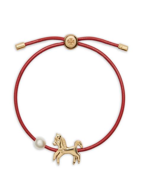 Tory Burch Curiosity horse-slider bracelet - Gold - zdjęcie produktu nr 1