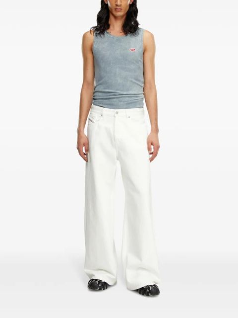 Diesel low-rise wide-leg jeans - White - zdjęcie produktu nr 2