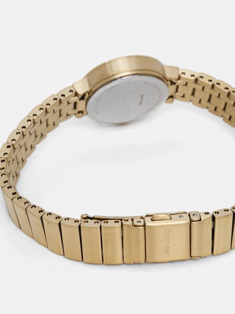 Calvin Klein zegarek damski kolor złoty 25200416