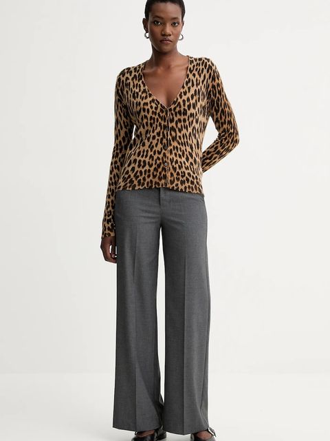 ZADIG&VOLTAIRE kardigan kaszmirowy damski kolor brązowy lekki KWCA01643 - zdjęcie produktu nr 2