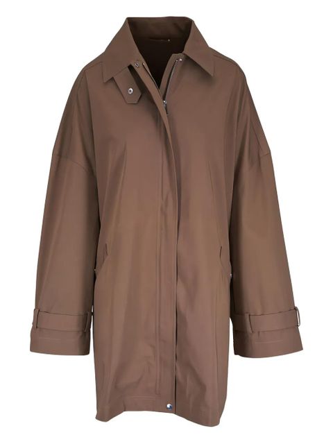 TOTEME zip-up cotton jacket - Brown - zdjęcie produktu nr 1