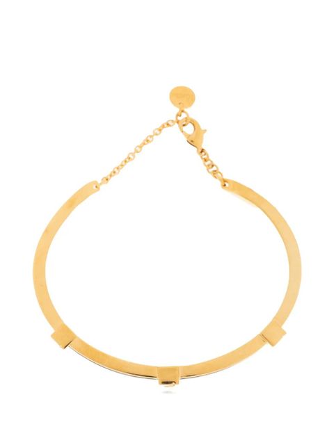 FENDI logo bangle bracelet - Gold - zdjęcie produktu nr 1