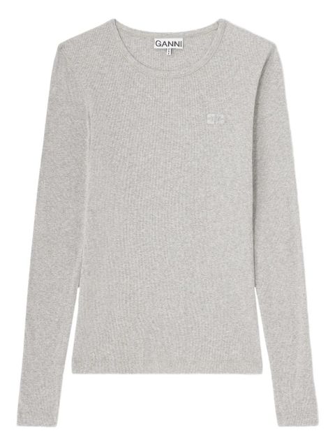 GANNI long-sleeve top - Grey - zdjęcie produktu nr 1