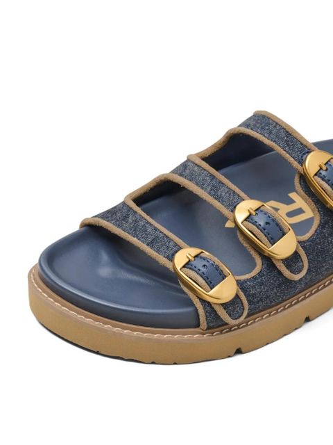 Marc Jacobs The Kiki buckle-detail sandals - Blue