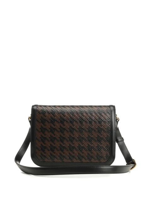 Valentino Garavani small 9TO5 leather shoulder bag - Black