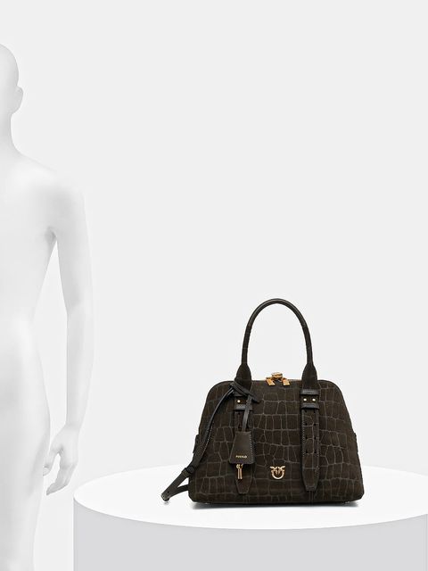 Pinko torebka zamszowa