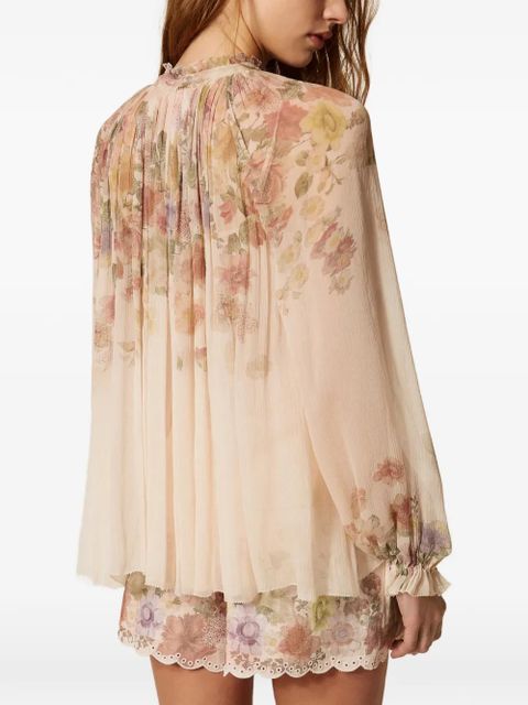 TWINSET floral-print woven blouse - Neutrals