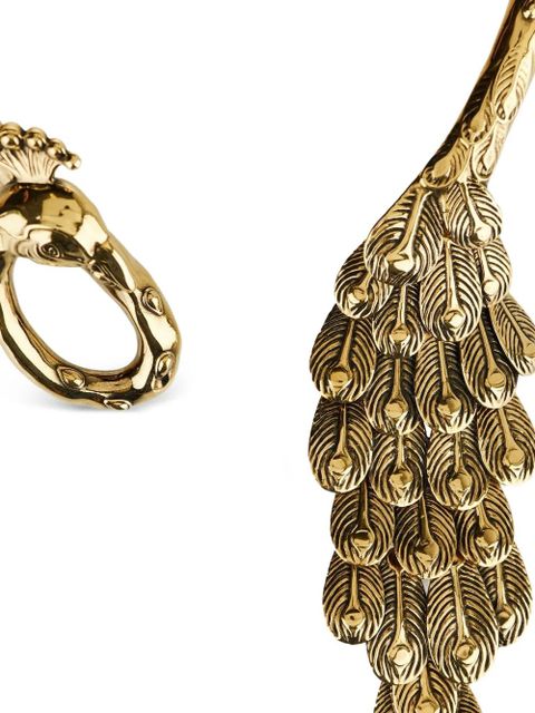 Chloé peacock feather necklace - Gold - zdjęcie produktu nr 2