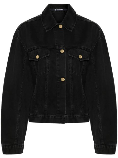 Jacquemus La veste de-Nîmes denim jacket - Black - zdjęcie produktu nr 1