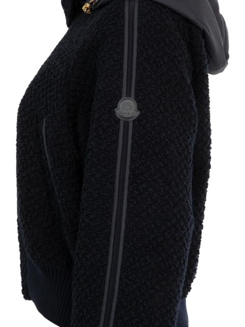 Moncler JUVIGNY hooded bomber jacket - Blue