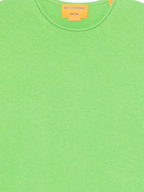 Guest In Residence crew-neck cashmere sweater - Green