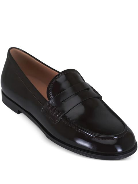 Gianvito Rossi Georgie Mocha penny-strap loafers - Brown - zdjęcie produktu nr 1
