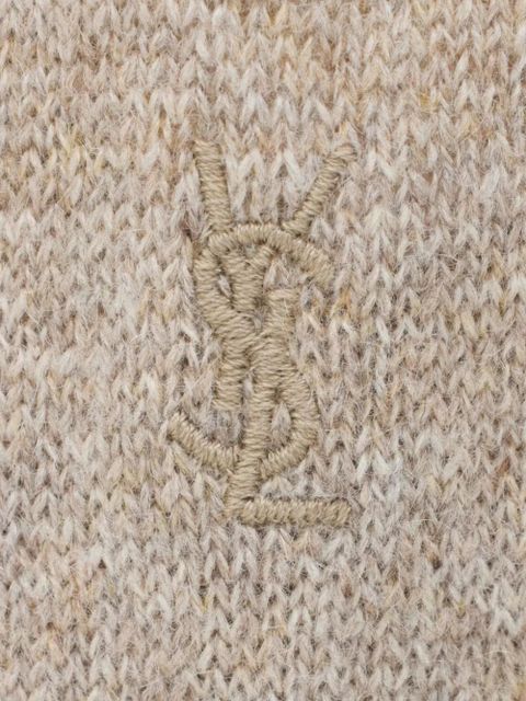 Saint Laurent roll-neck sweater - Neutrals