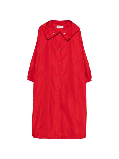 Róhe hooded press-stud coat - Red - zdjęcie produktu nr 1