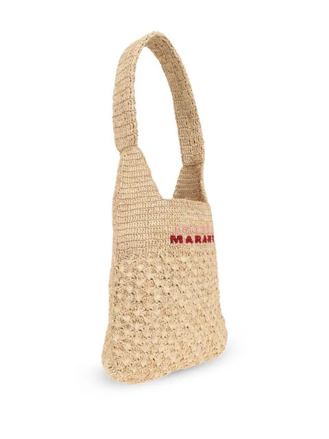 ISABEL MARANT small Praia tote bag - Neutrals