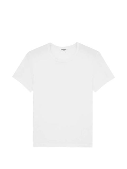 Saint Laurent cotton T-shirt - White - zdjęcie produktu nr 1