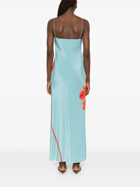 SIR. Amelie floral-print maxi dress - Blue