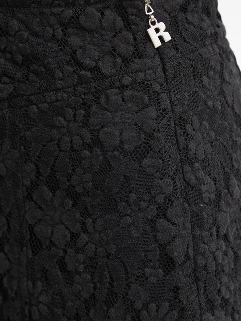 ROTATE BIRGER CHRISTENSEN lace maxi skirt - Black