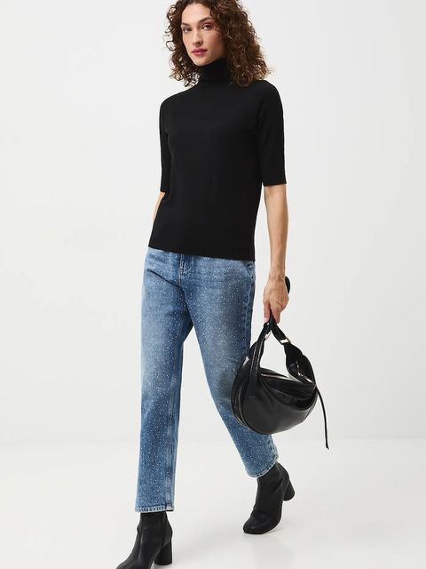 Medicine jeansy damskie kolor niebieski - zdjęcie produktu nr 1