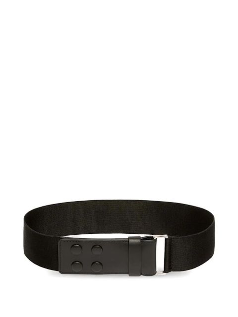 Max Mara buttoned leather belt - Black - zdjęcie produktu nr 1