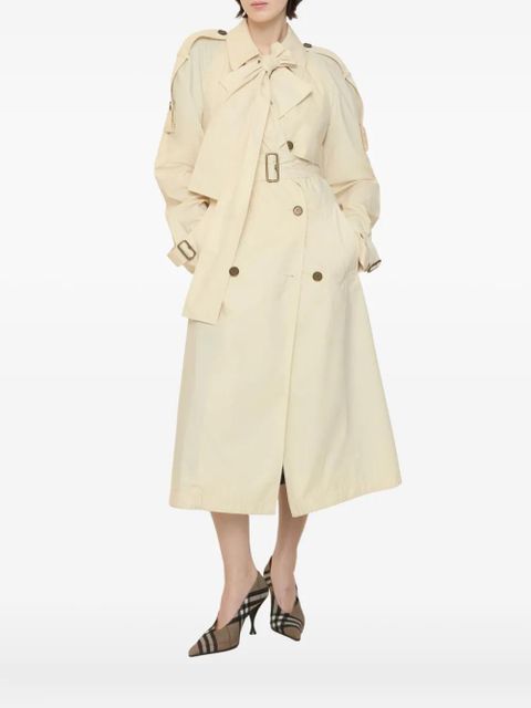Burberry Trerose storm-shield buckled trench coat - Neutrals - zdjęcie produktu nr 1
