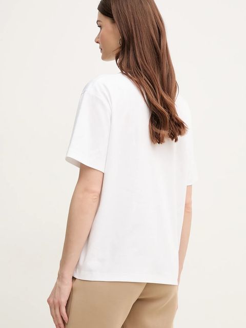 MACKAGE t-shirt bawełniany damski kolor biały TEE.W