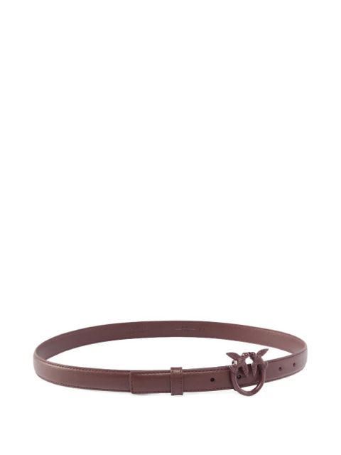 PINKO Love Birds buckled belt - Red
