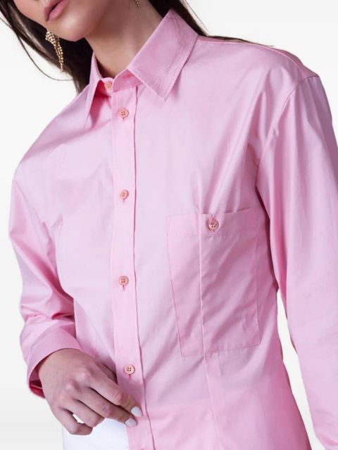 Marni long-sleeve button shirt - Pink