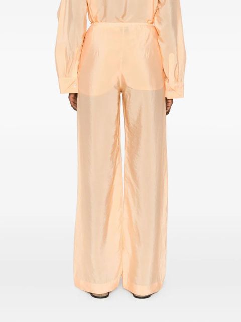 Nanushka elastic-waist trousers - Orange
