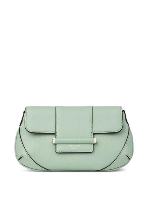 Jimmy Choo mini Bar chain cross body bag - Green - zdjęcie produktu nr 1