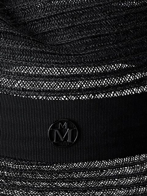 Maison Michel Virginie fedora hat - Black - zdjęcie produktu nr 2