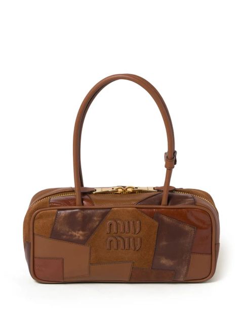Miu Miu Beau tote bag - Brown - zdjęcie produktu nr 1