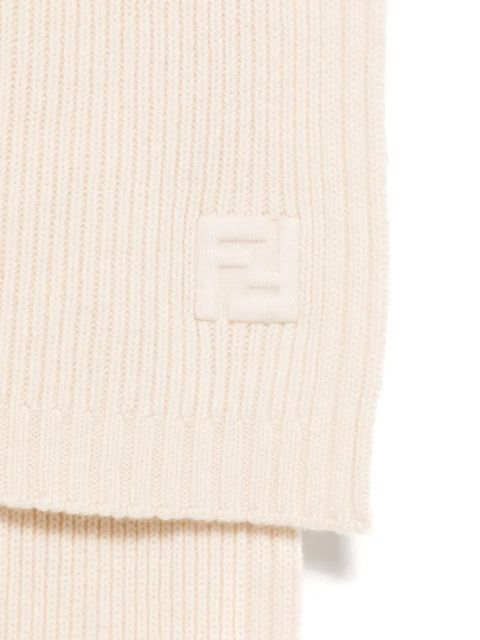 FENDI FF scarf - Neutrals - zdjęcie produktu nr 2