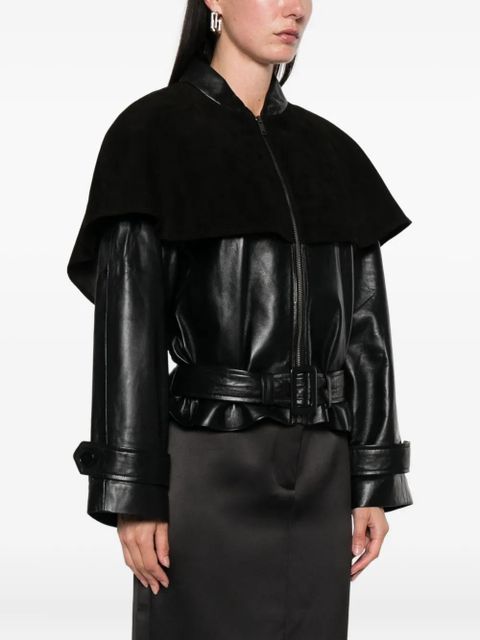 ducie Rose leather jacket - Black - zdjęcie produktu nr 2