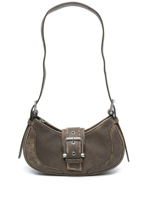 Osoi medium Hobo Brocle leather shoulder bag - Brown - zdjęcie produktu nr 1