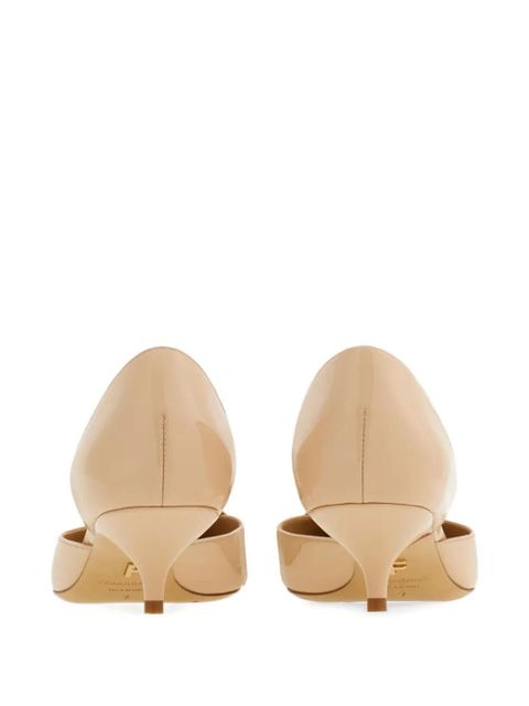 Ferragamo 40mm mini bow pumps - Neutrals - zdjęcie produktu nr 2