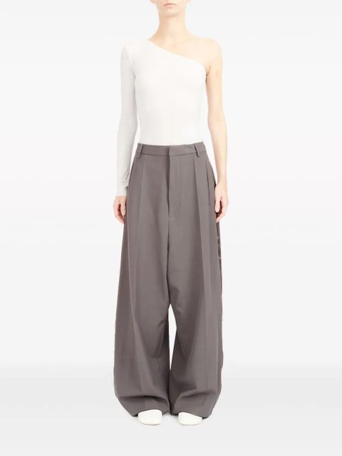 MM6 Maison Margiela wide-leg tailored trousers - Grey - zdjęcie produktu nr 2