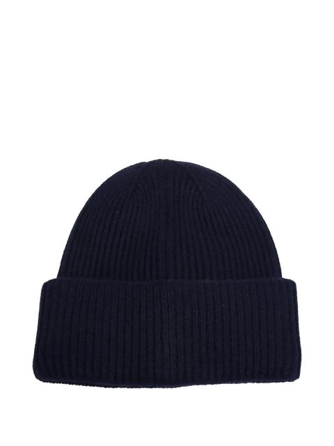 Max Mara ribbed logo-embroidered beanie - Blue - zdjęcie produktu nr 2