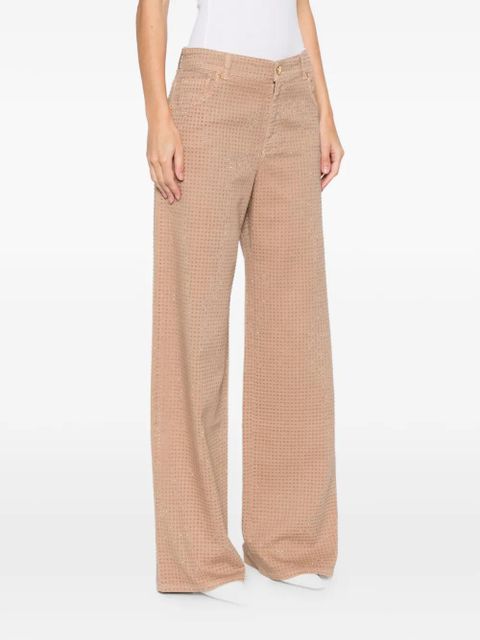 Blumarine rhinestone-embellished jeans - Neutrals - zdjęcie produktu nr 2