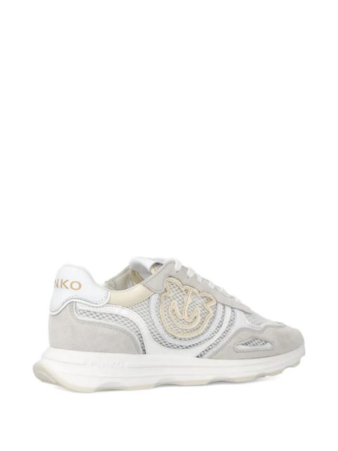 PINKO logo appliqué sneakers - Neutrals