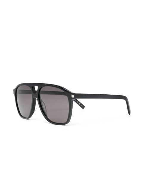 Saint Laurent Eyewear Dune oversize-frame sunglasses - Black - zdjęcie produktu nr 2
