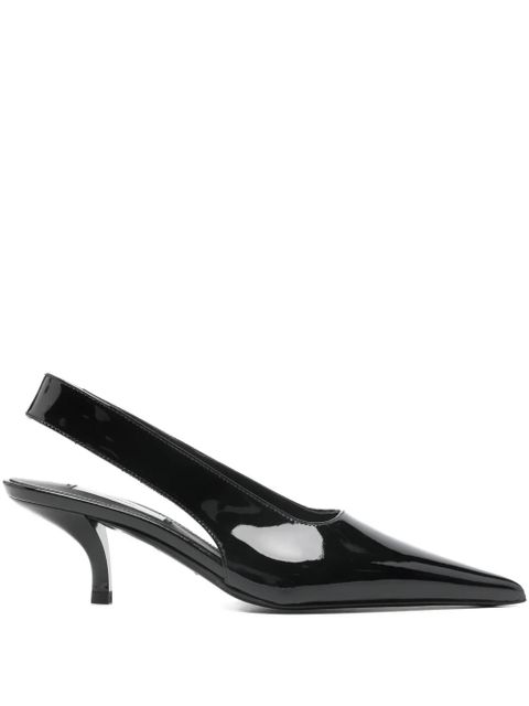 TOTEME pointed slingback pumps - Black - zdjęcie produktu nr 1